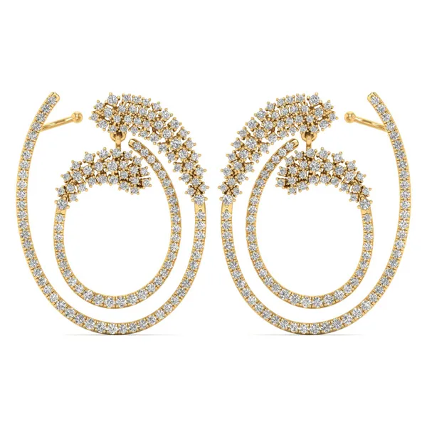 Carmina Tiered Earrings - View 2