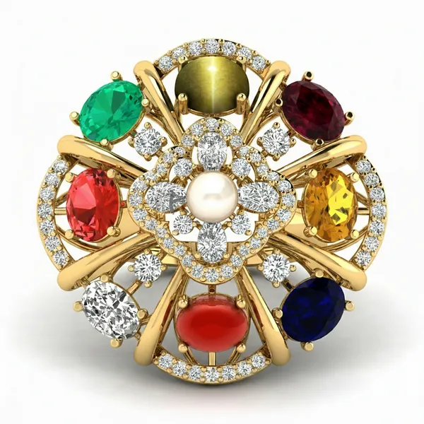 Harmonious Bypass Diamond Ring - View 2