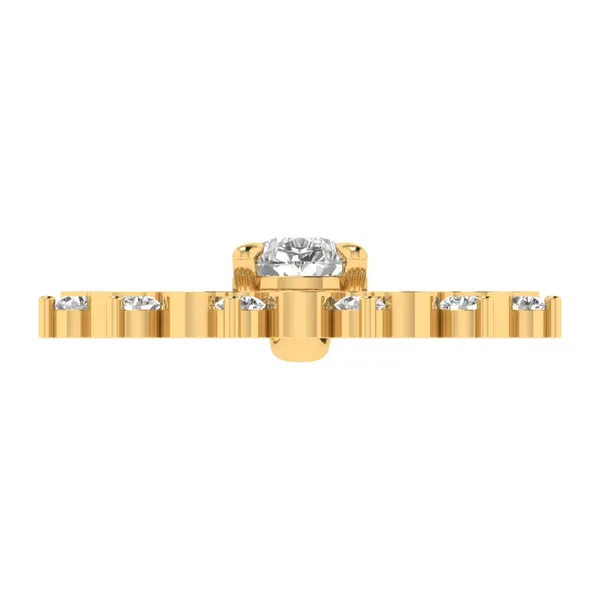 Luxurious Halo Diamond Pendant - View 4