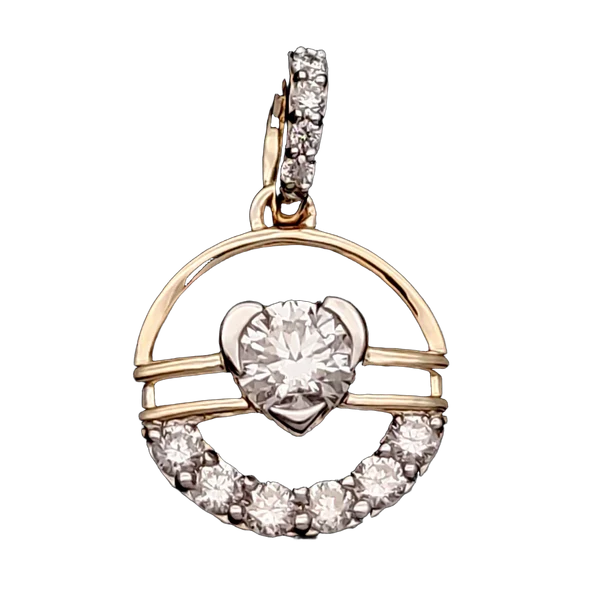 Opulent Blossom Diamond Pendant - Laboratory-Grown Diamond Pendant