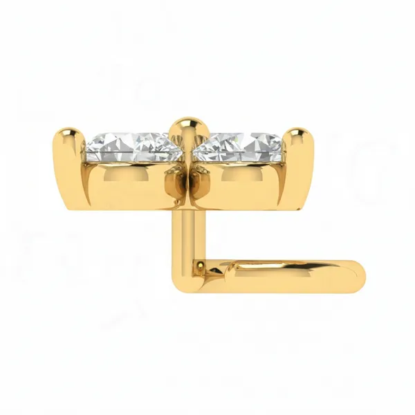Couture Delicate Diamond Nosepin - View 4