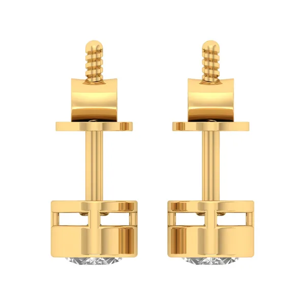 Maharani Solitaire Studs - View 4
