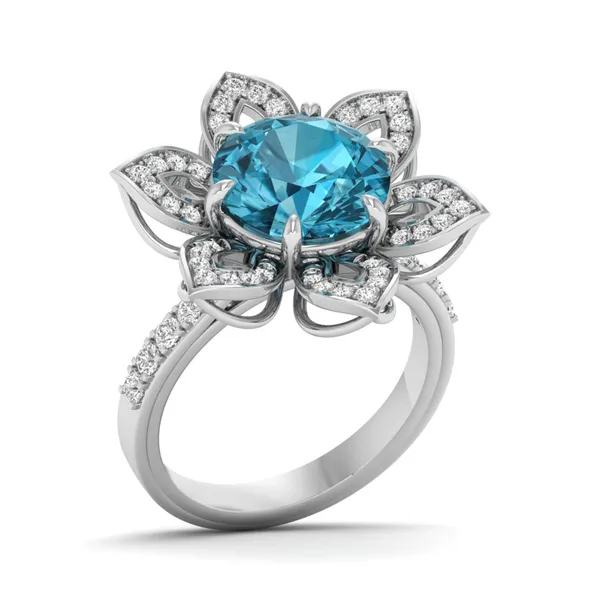 Sublime Bypass Diamond Ring - Laboratory-Grown Diamond Ladies Ring