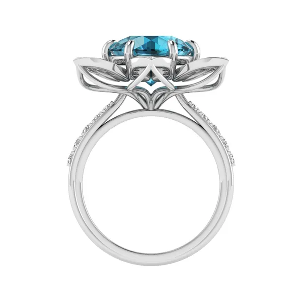 Sublime Bypass Diamond Ring - View 3