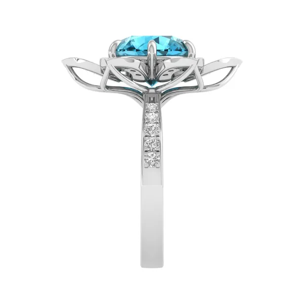 Sublime Bypass Diamond Ring - View 4