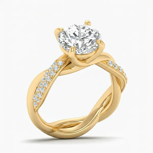Iconic Vintage Diamond Ring - Laboratory-Grown Diamond Ladies Ring