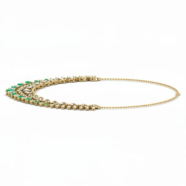 Divine Rope Diamond Necklace - View 2