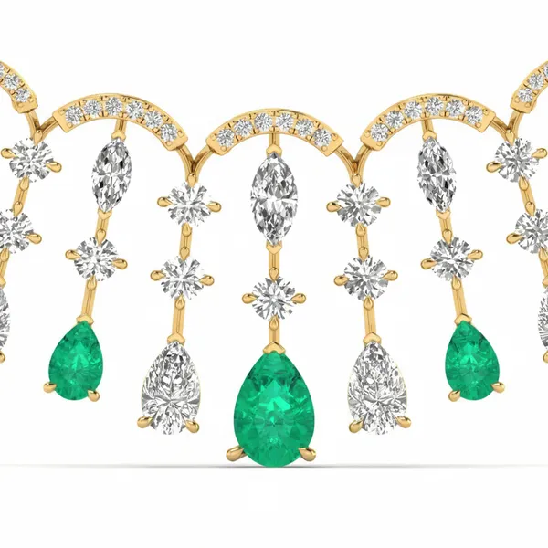 Divine Rope Diamond Necklace - View 4