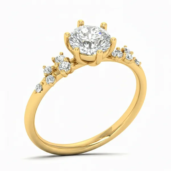 Opulent Opulence Diamond Ring - Laboratory-Grown Diamond Ladies Ring