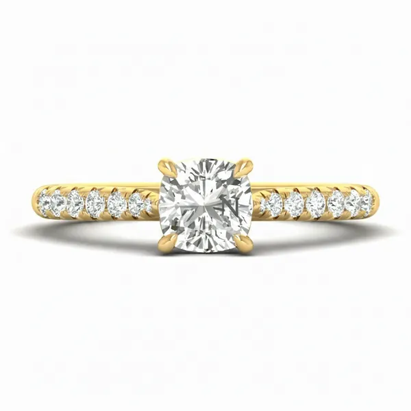 Divine Filigree Diamond Ring - View 2
