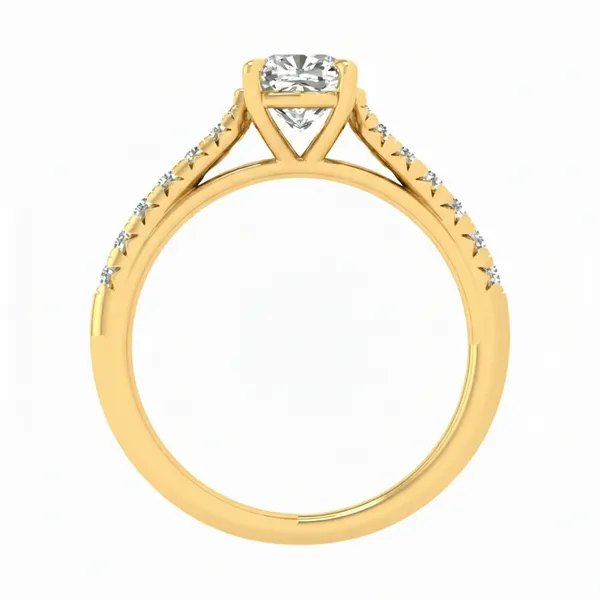 Divine Filigree Diamond Ring - View 3