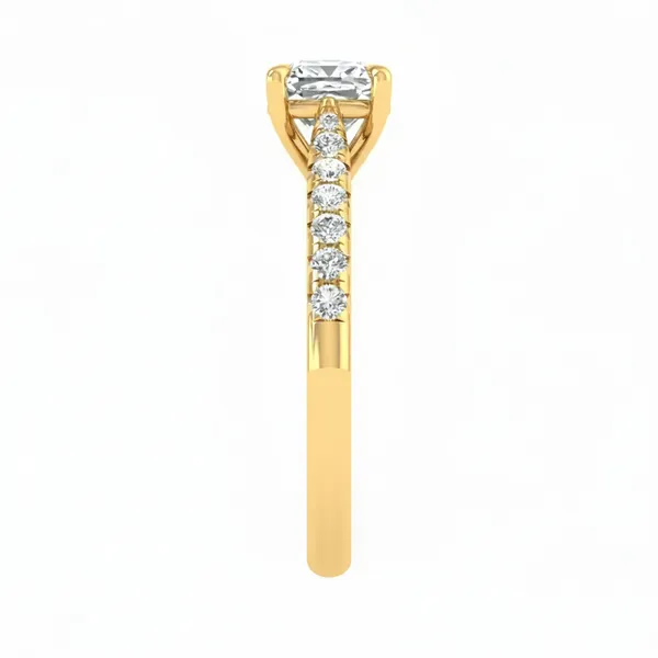 Divine Filigree Diamond Ring - View 4