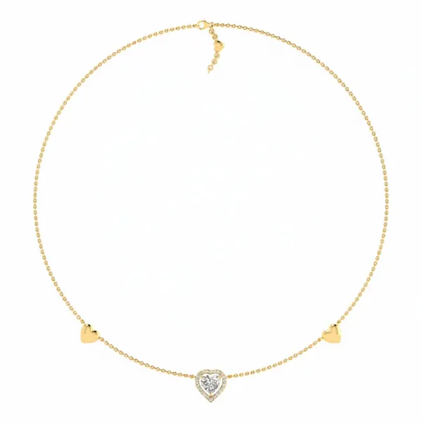 Dazzling Lariat Diamond Necklace - Laboratory-Grown Diamond Necklace