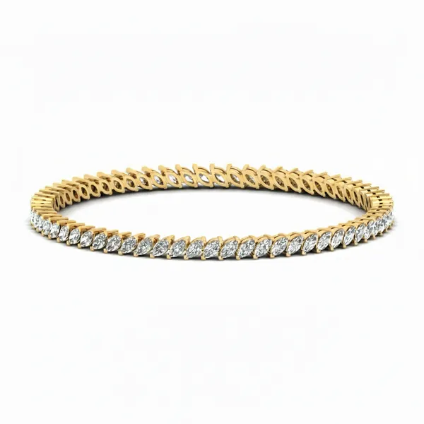 Classic Sparkle Diamond Bangle - Laboratory-Grown Diamond Bangle