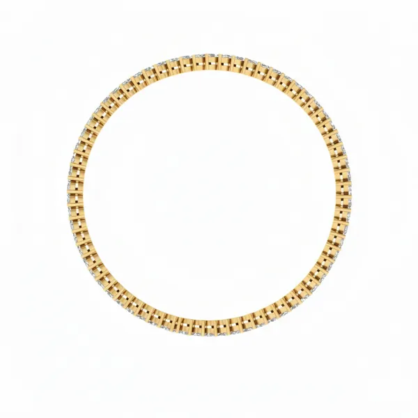 Classic Sparkle Diamond Bangle - View 3