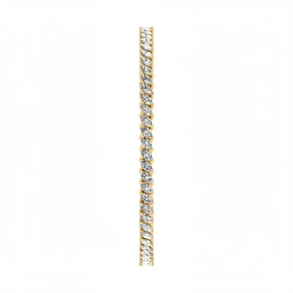 Classic Sparkle Diamond Bangle - View 4