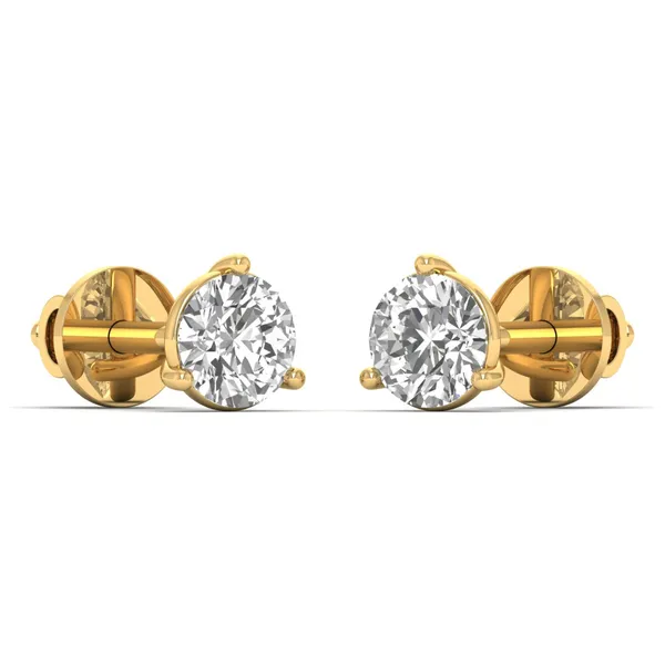 The Elysian Candelabra Solo Stone Earrings - View 2