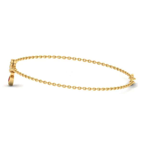 Delicate Accent Diamond Bracelet - View 2