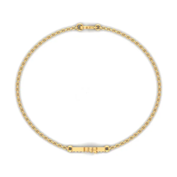 Delicate Accent Diamond Bracelet - View 3