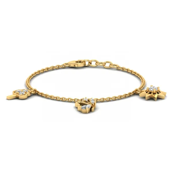 Chic Radiance Diamond Bracelet - Laboratory-Grown Diamond Ladies Bracelet