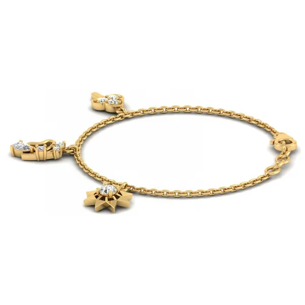 Chic Radiance Diamond Bracelet - View 2