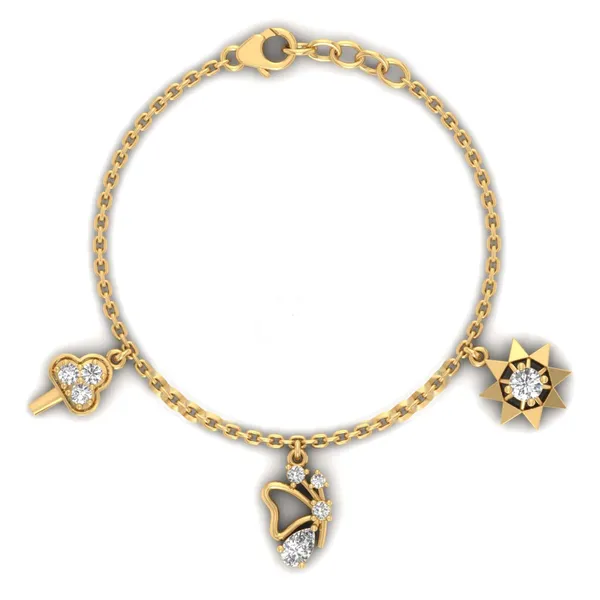 Chic Radiance Diamond Bracelet - View 3
