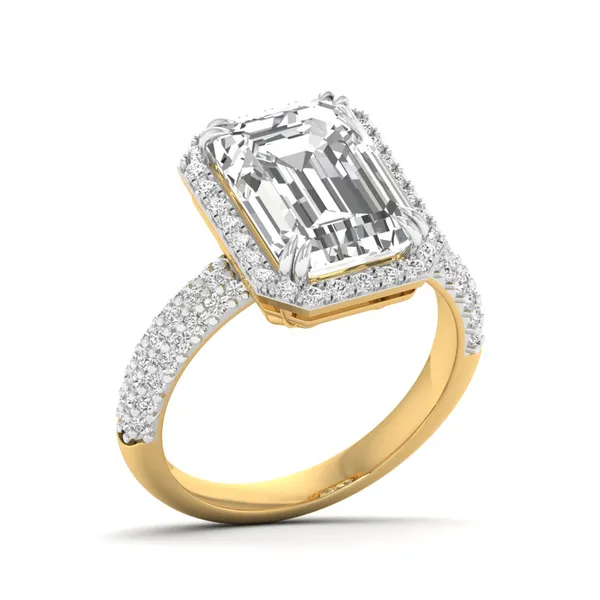 Captivating Majesty Diamond Ring - Laboratory-Grown Diamond Ladies Ring
