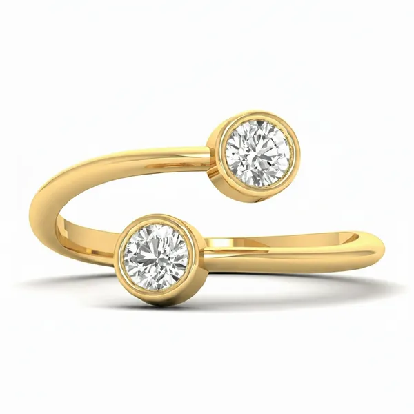 Striking Grandeur Diamond Ring - View 2