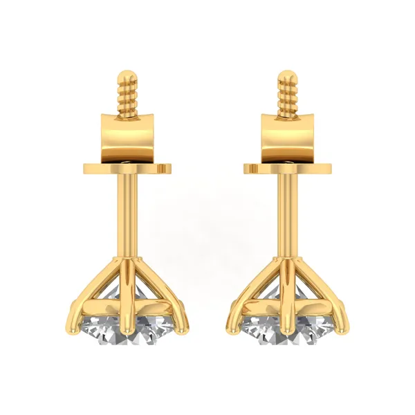 Euphoria Single Diamond Studs - View 4