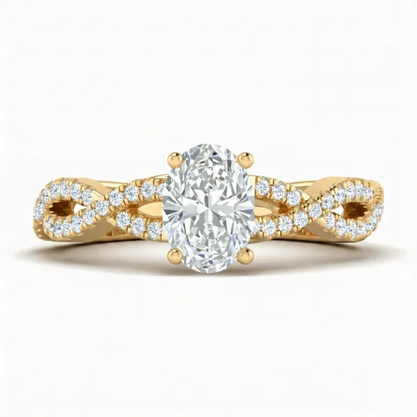 Polished Statement Diamond Ring - View 2