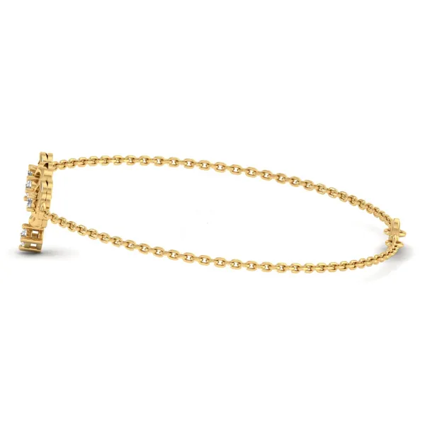 Vivid Chain Diamond Bracelet - View 2
