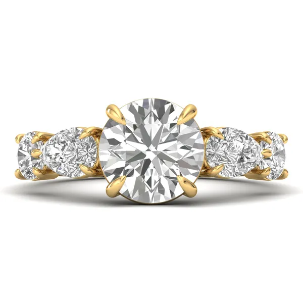 Artisan Vintage Diamond Ring - View 2