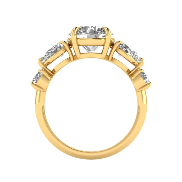 Artisan Vintage Diamond Ring - View 3