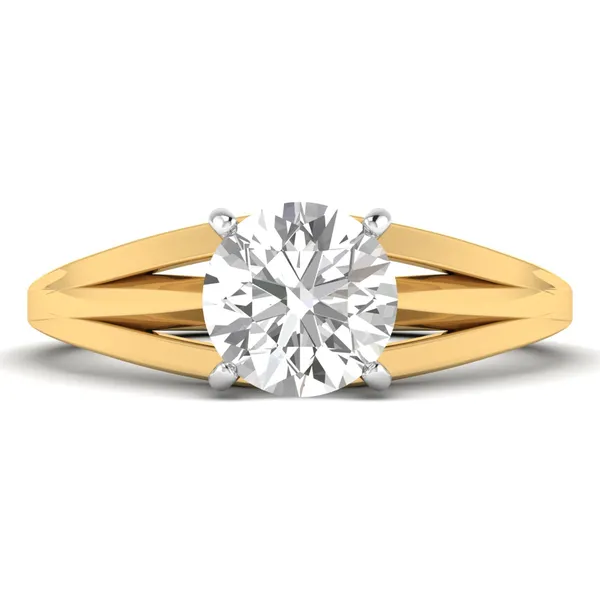 Graceful Celtic Diamond Ring - View 2
