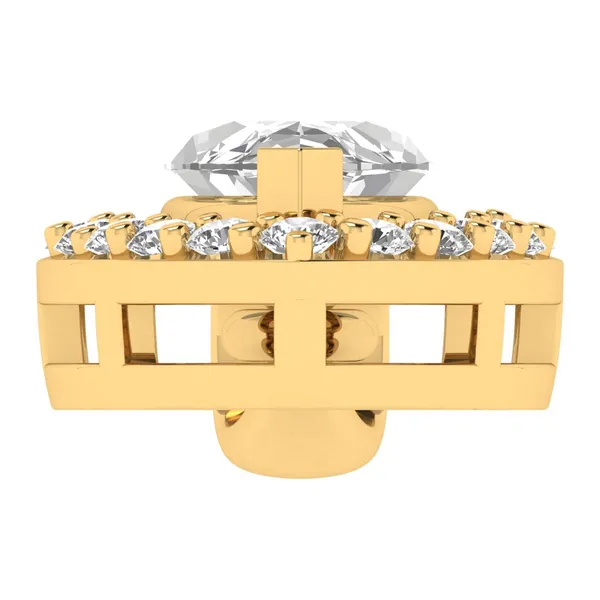 Enchanting Evil Eye Diamond Pendant - View 4