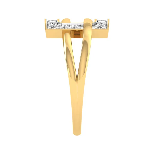 Artisan Cluster Diamond Ring - View 4