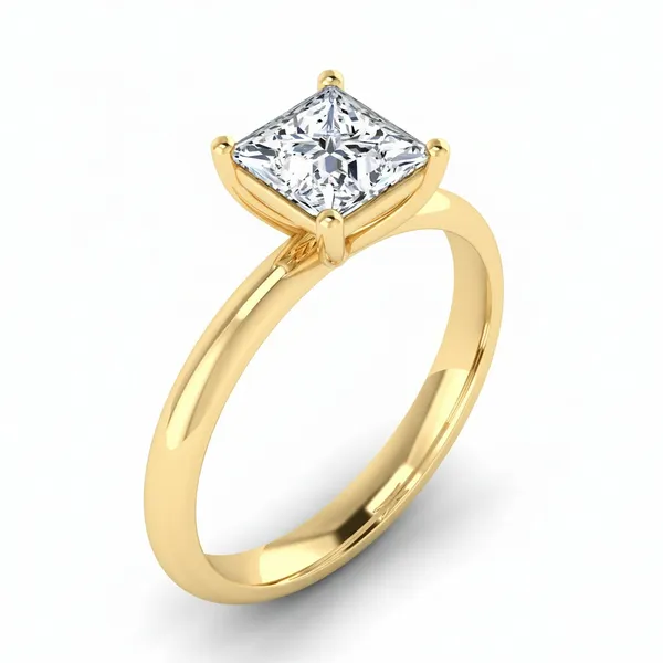 Harmonious Prong Diamond Ring - Laboratory-Grown Diamond Ladies Ring