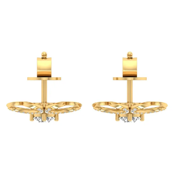 Aveline Knot Tiered Earrings - View 4