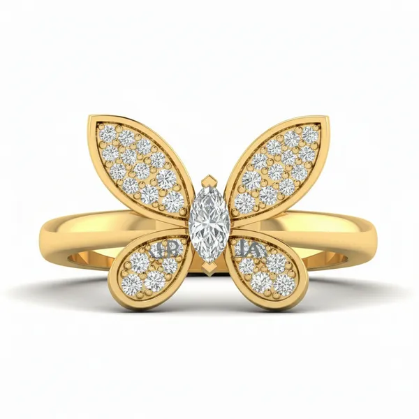 Magnificent Split-Shank Diamond Ring - View 2
