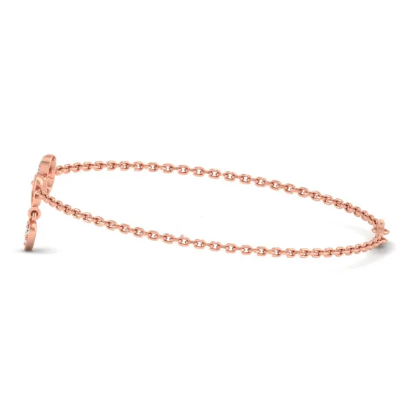 Ornate Signature Diamond Bracelet - View 2