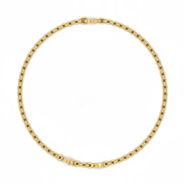 Ornate Signature Diamond Bracelet - View 3