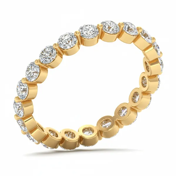 Radiant Vintage Diamond Ring - Laboratory-Grown Diamond Ladies Ring