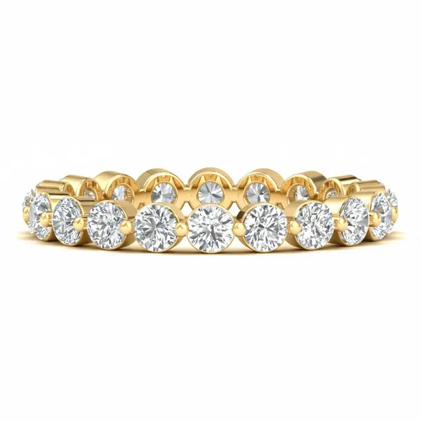 Radiant Vintage Diamond Ring - View 2