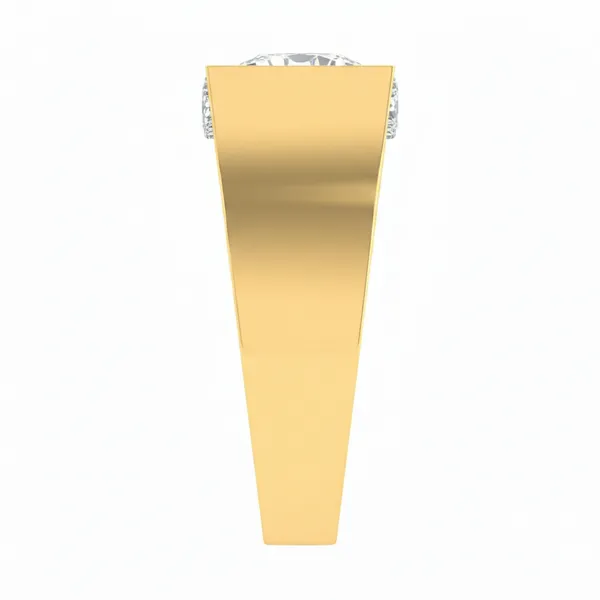 Gleaming Moonbeam Diamond Ring - View 4