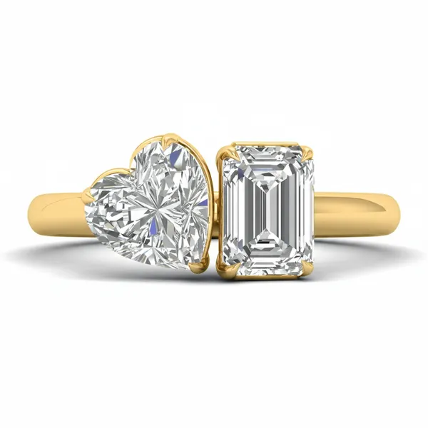Celestial Swirl Diamond Ring - View 2