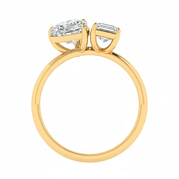 Celestial Swirl Diamond Ring - View 3