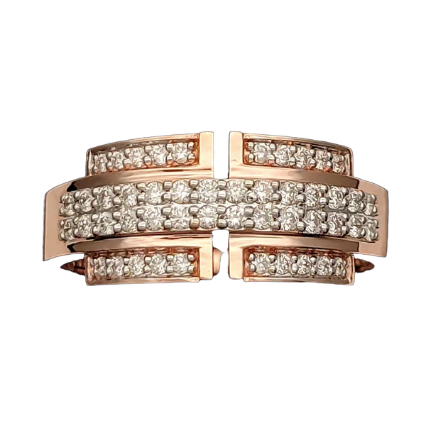 Delicate Meadow Diamond Gents Ring - Laboratory-Grown Diamond Gents Ring