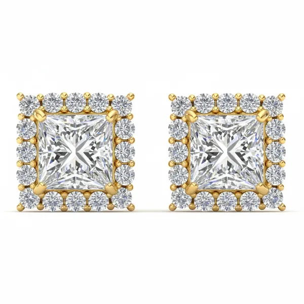 Opulenza Drop Earrings - Laboratory-Grown Diamond Earrings
