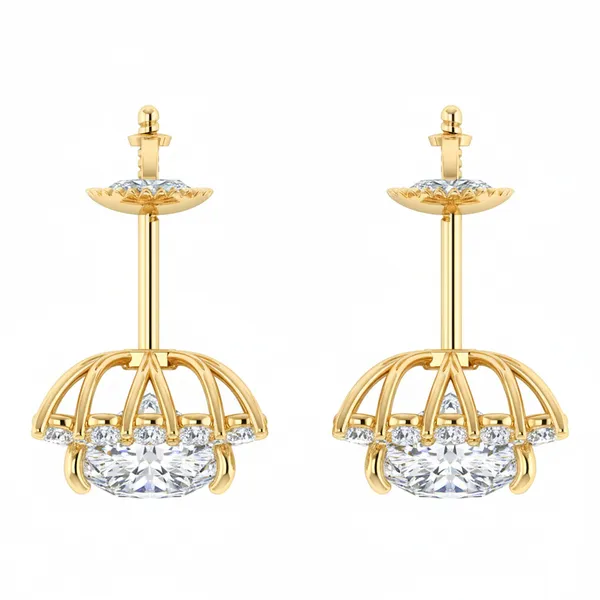 Opulenza Drop Earrings - View 4