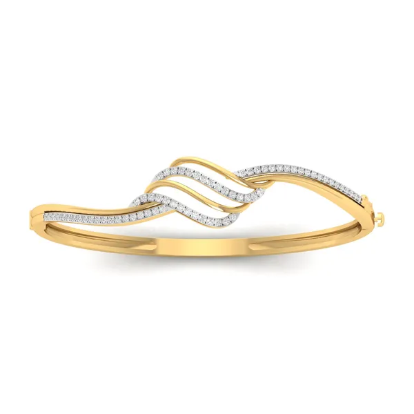 Timeless Statement Diamond Bangle - Laboratory-Grown Diamond Bangle